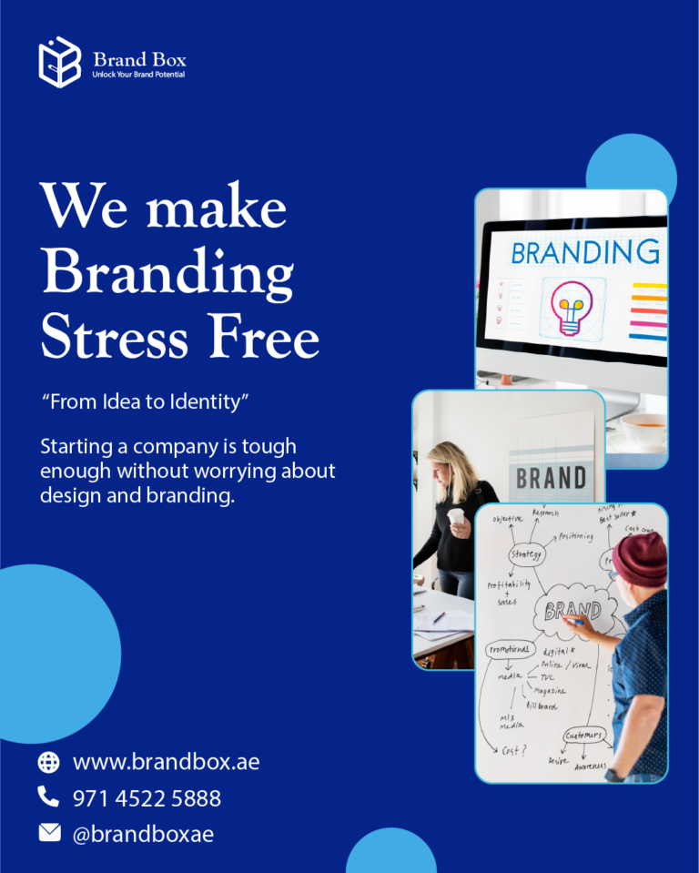 We make branding stress-free